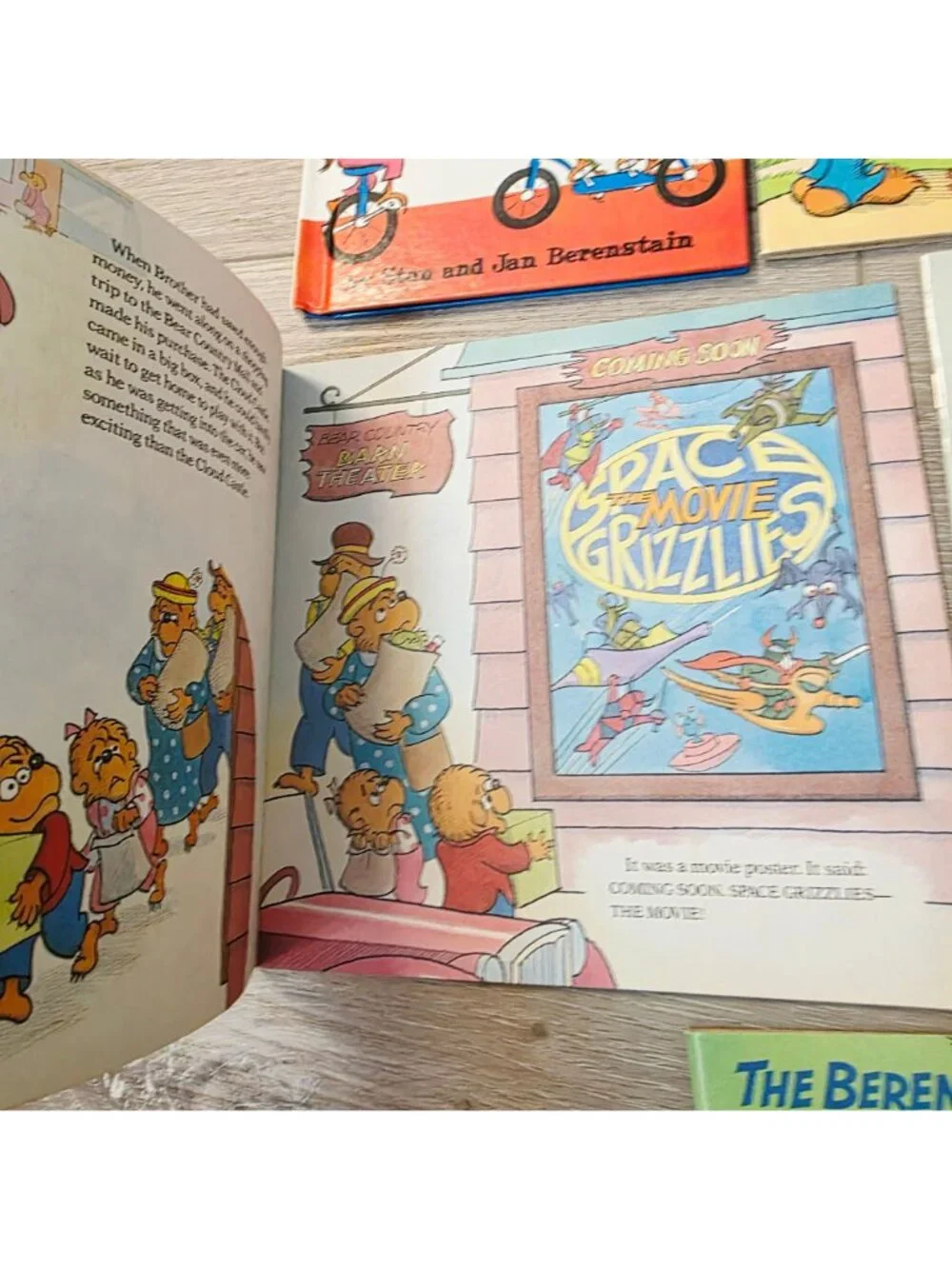 8 Mix Berenstain Bears Books HC Paperback Grandma On Wheels Bad Dream Eat School